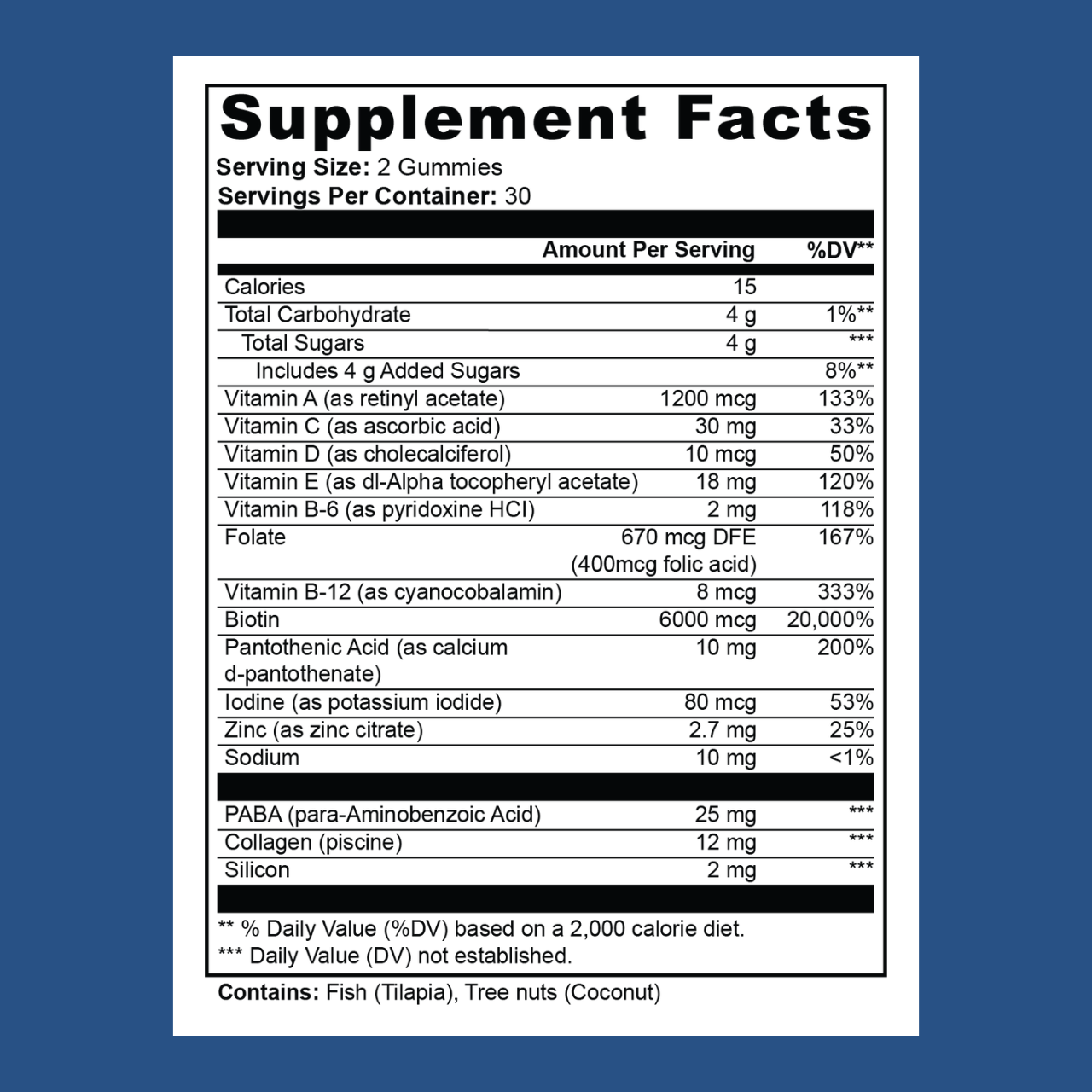 Folune™ Hair Wellness Gummies