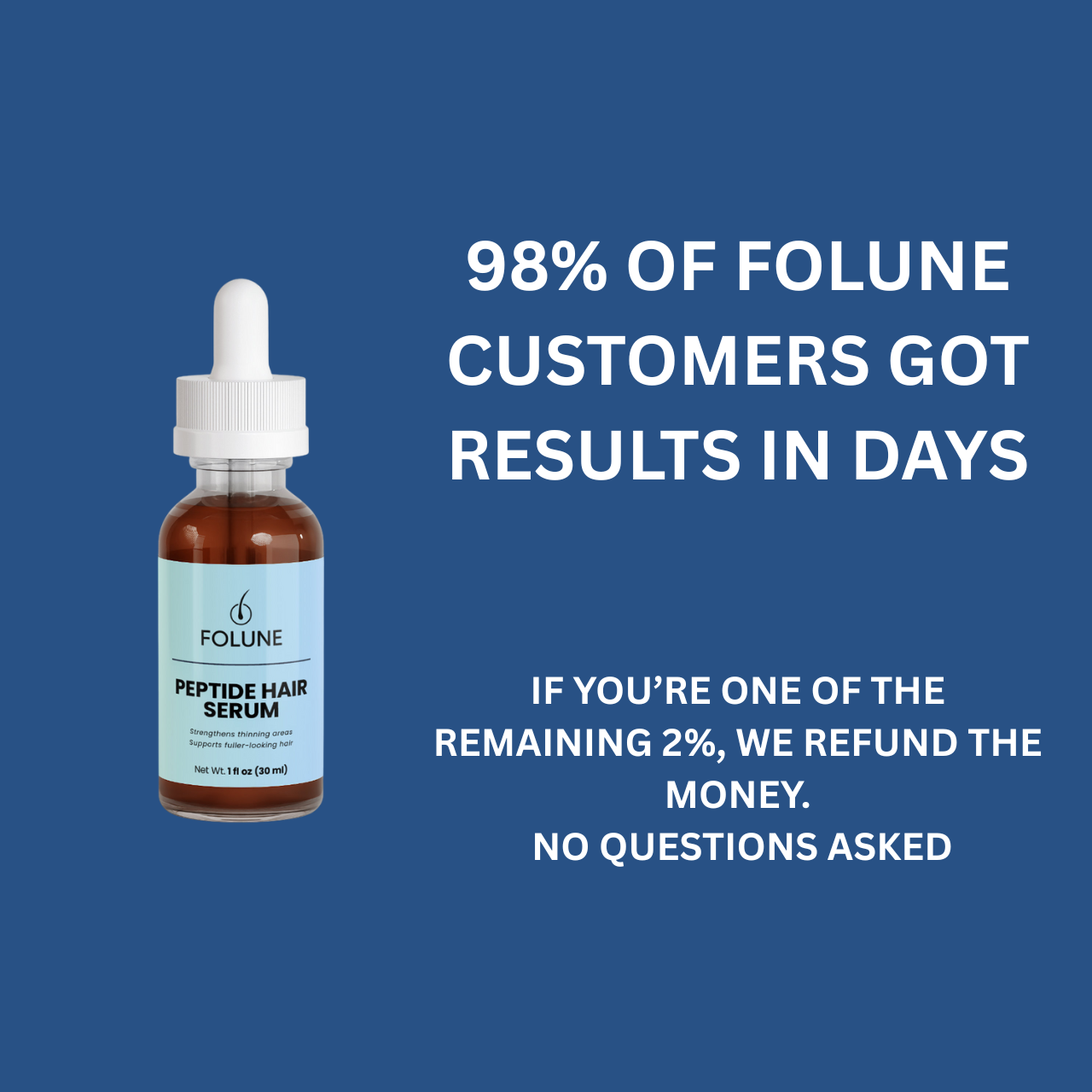 Folune™ Peptide Hair Serum