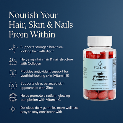 Folune™ Hair Wellness Gummies