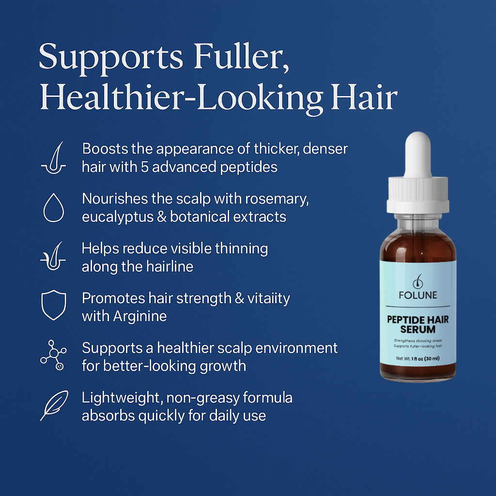 Folune™ Peptide Hair Serum
